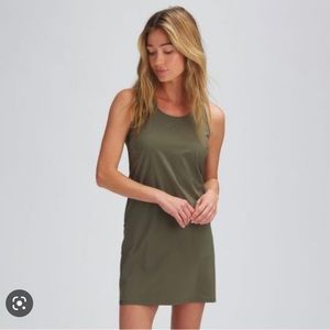 NWOT Backcountry.com on the go dress, XS, olive color